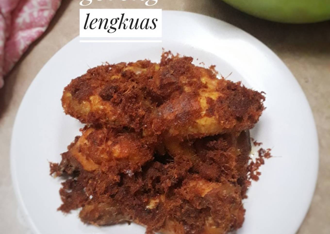 Ayam goreng lengkuas