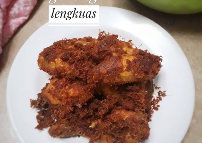 Resep Ayam goreng lengkuas yang Bikin Ngiler