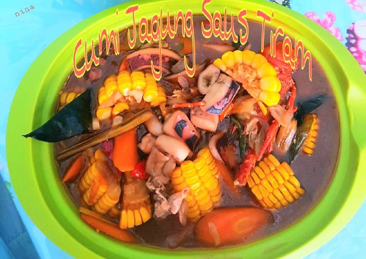 Resep Cumi jagung saus tiram Anti Gagal