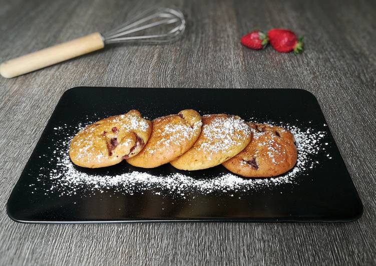 Biscotti morbidi alle fragole