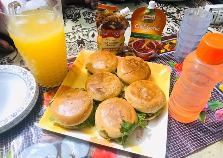 Recipe of Ultimate Anday wala burger