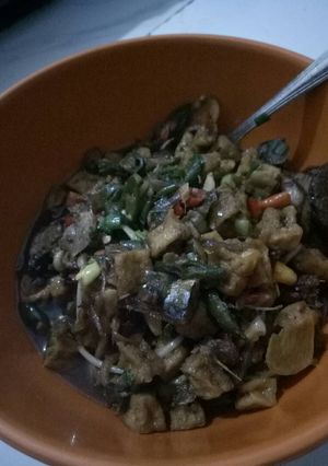 Foto resep Klotokan ikan asin mix tahu