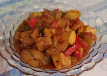 Resep Terbaik Kikil kecap pedas Mantul Banget