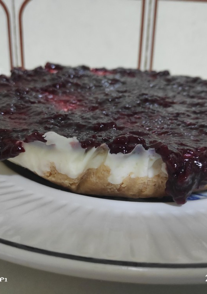 Una foto de Tarta de queso helada