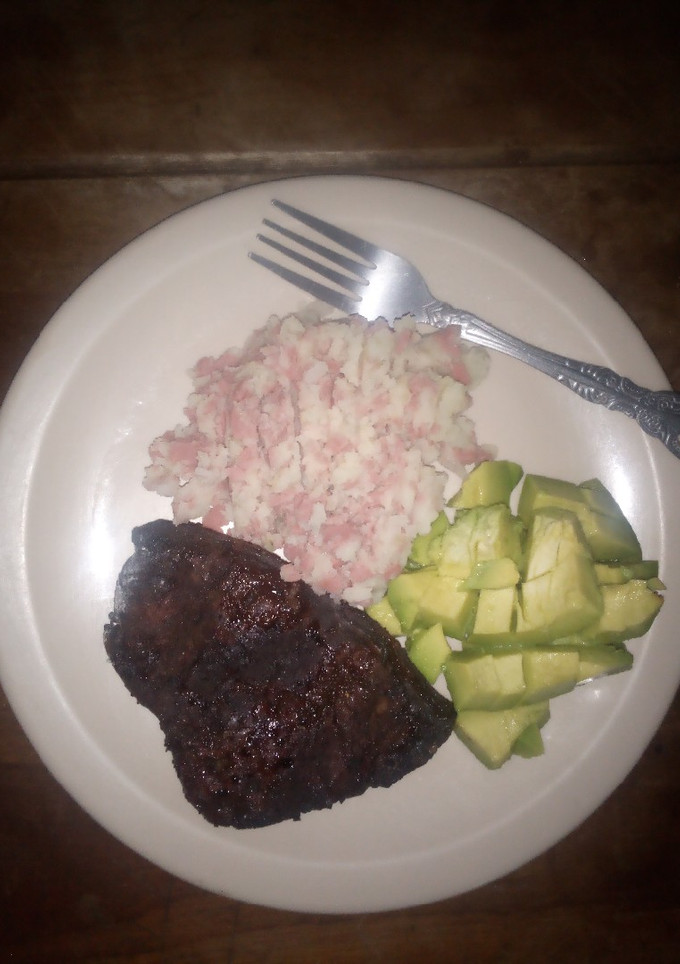 Una foto de Hígado de res asado.....🇸🇻