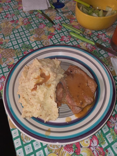 Una foto de Puré picante con pulpa de cerdo con hueso 😋