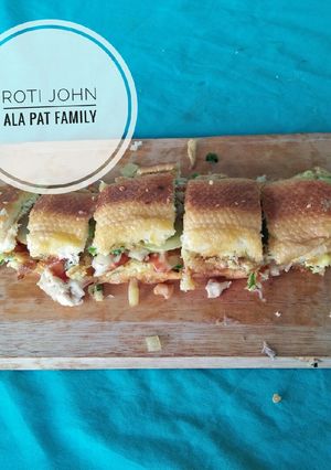Foto resep Roti John pake Roti Hot Dog