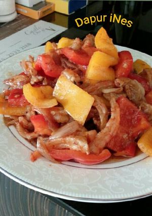 Foto resep Tumis Udang paprika