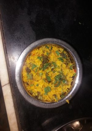 A picture of Masala khichdi.