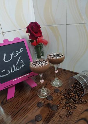 عکسی از دستور موس شکلات بدون تخم مرغ