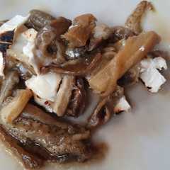 รูปของ Berenjenas con queso de rulo