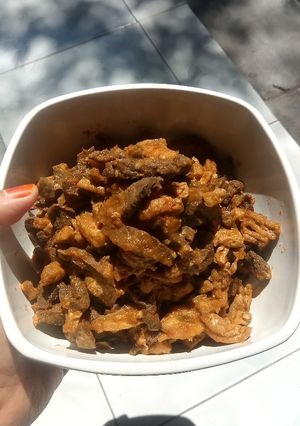 Foto resep Oseng Paru Tahu