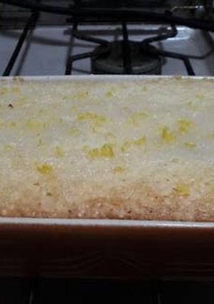 Una foto de Budín de limón