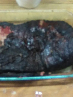 A picture of Smoked corned beef brisket.