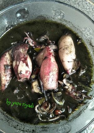 Foto resep Cumi tinta hitam