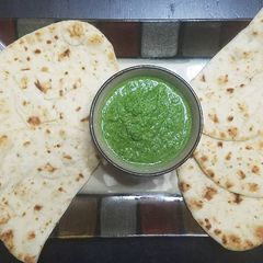 Cilantro Chutney A picture of Cilantro Chutney.