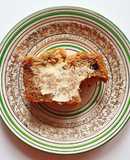 Hot Crossed Banana Bread