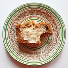 Hot Crossed Banana Bread A picture of Hot Crossed Banana Bread.