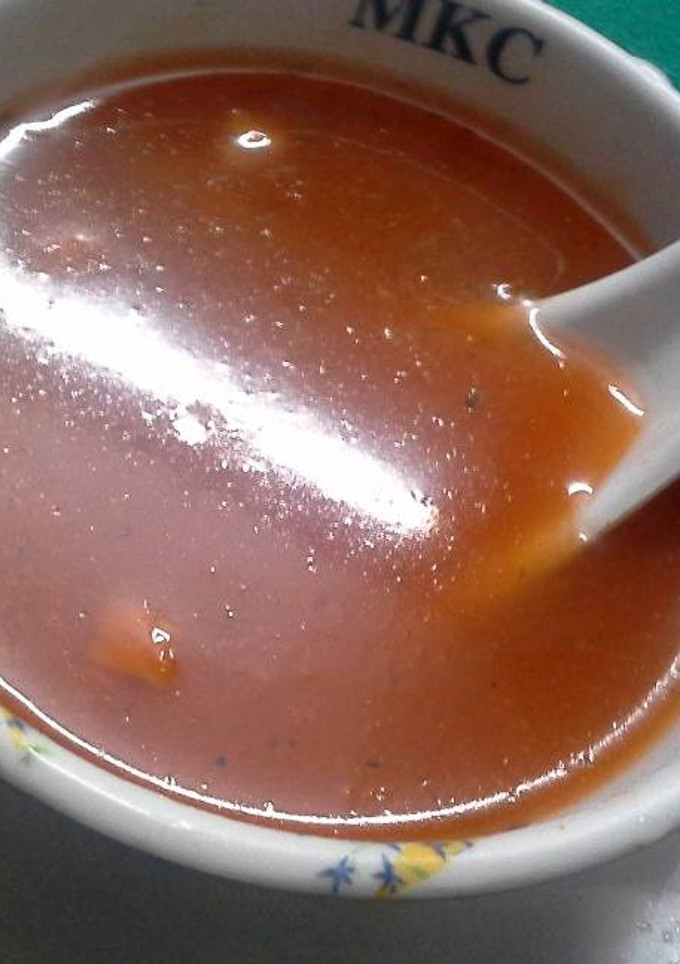 7.சிவப்பு மிளகாய், தக்காளி சாஸ் செய்முறை முக்கிய புகைப்படம்