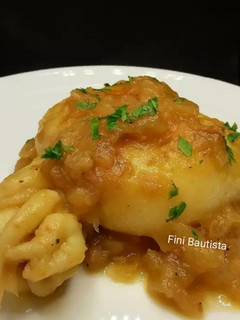 Una foto de Sepia encebollada