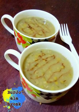 Foto resep Bubur kacang ijo no santan