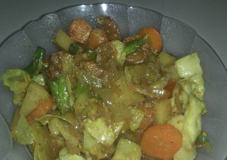 Resep Vegetable curry sederhana, Sempurna