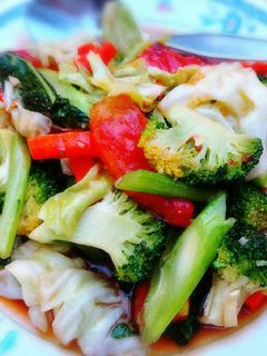 รูปของ ผัดผักรวมญาติซอสหอยนางรม