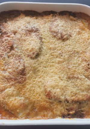 Une photo de Moussaka végétarienne aux lentilles