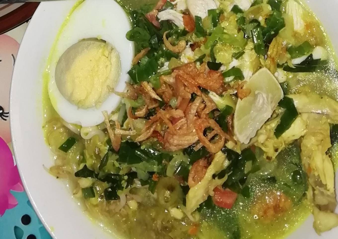 Soto ayam plus-plus