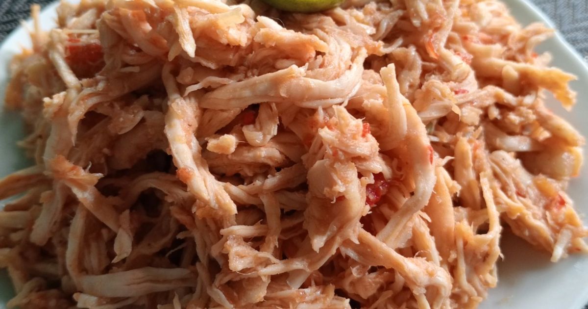 Ayam Sisit Khas Bali ~ untuk isian Roti Kukus Pontianak