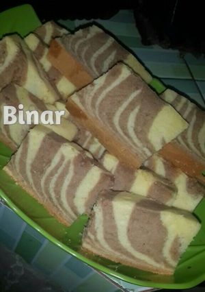 Foto resep Bolu Zebra