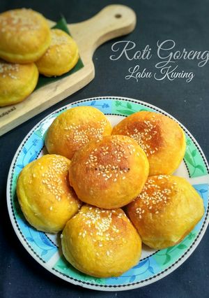 Foto resep Roti Goreng Labu Kuning
