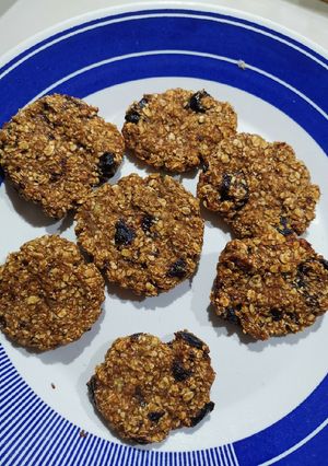 Una foto de Galletita de banana y avena