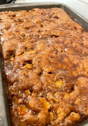 A picture of Apple Cake.