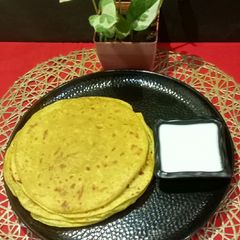 A picture of Puran Poli.