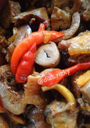 Foto resep Ati Ampela Ayam Oseng Pedas