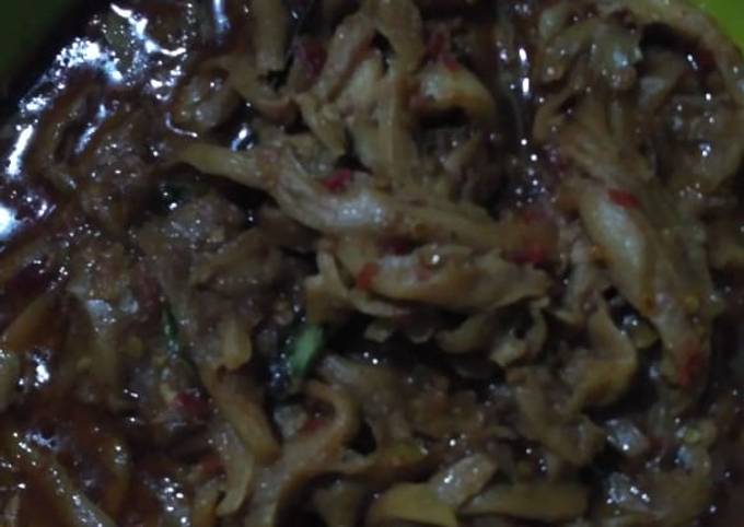 Resep Tonseng Jamur Rempah Pedas, Lezat