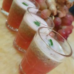 A picture of Ginger Grape Shots.