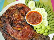Gambar ikan nila bakar