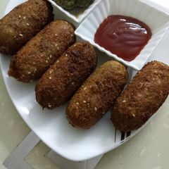 Soya kababs A picture of Soya kababs.