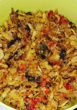 Foto resep Sambal udang rebon