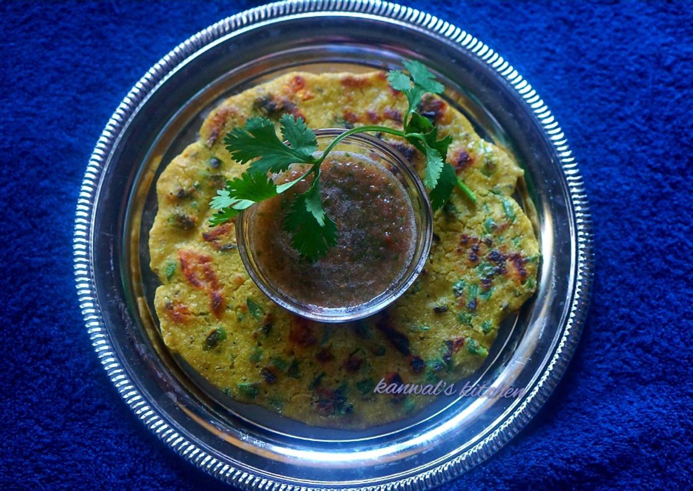 Delicious pancakes with oats