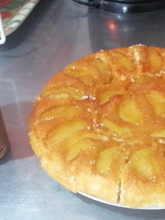 Una foto de Tarta invertida de Manzana. Fácil, rápida y económica