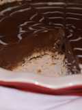Pie marmolado de tres chocolates