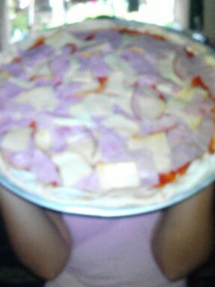 Una foto de Pizza casera
