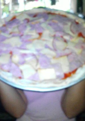 Una foto de Pizza casera