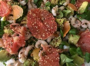 Foto di Insalata di gamberi con pompelmo