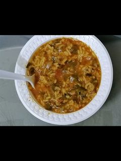 صورة لوصفة رزيتو ورق العنب لذيذة ومظبوطه على طريقتي في قدر ضغط 😋😋 جربوها 👌