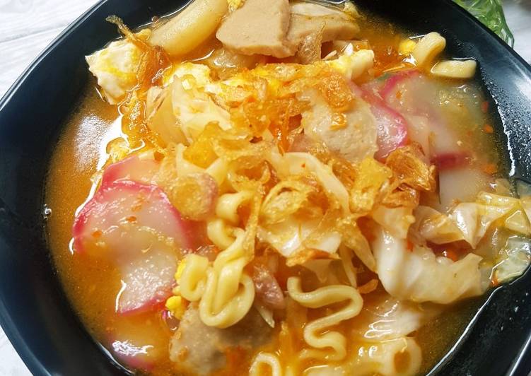 Resep 168# seublak campur ceria 😍 yang Enak