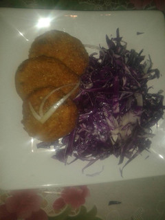 Una foto de Milanesa de berenjena fácil